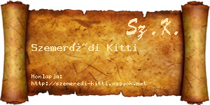 Szemerédi Kitti névjegykártya